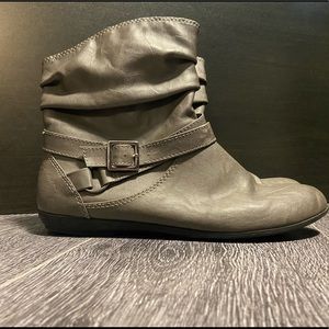 Grey Ankle Boots size 9